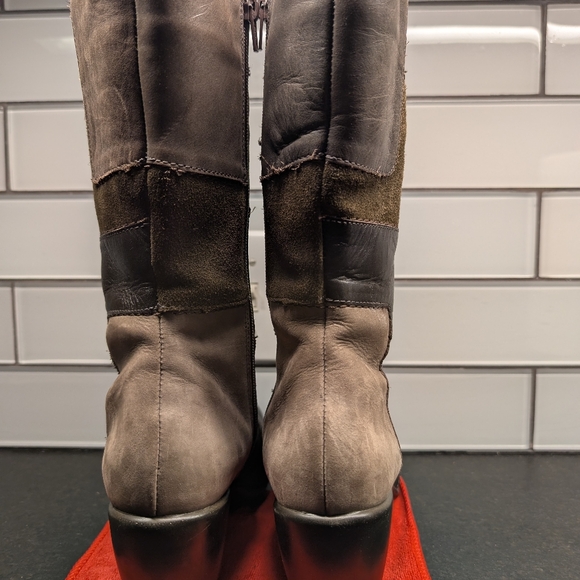 Naot Patchwork Leather Boots - Picture 3 of 10